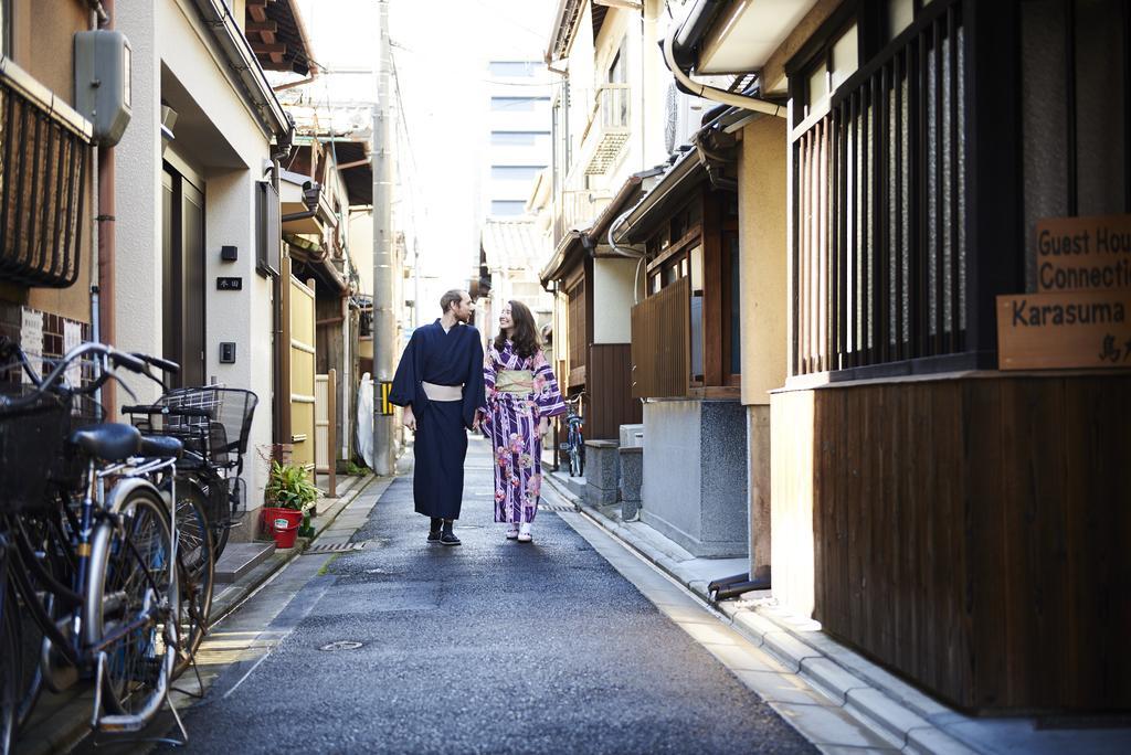 Guest House Connection Karasuma Gojo Kyoto Exterior foto